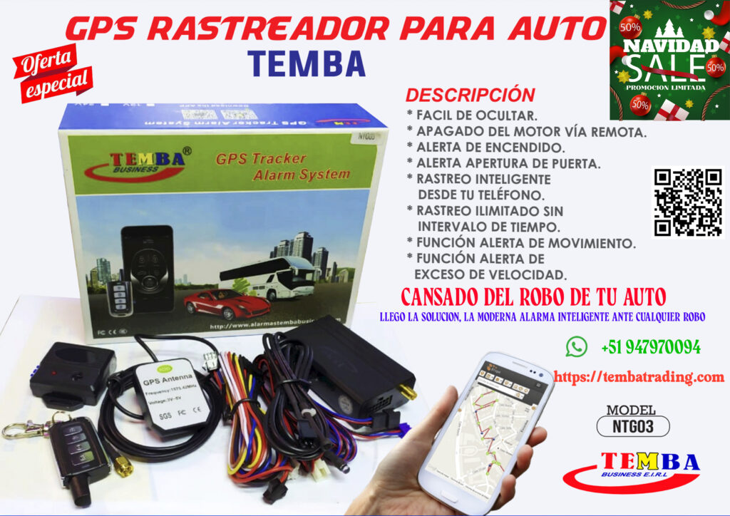 ALARMA GPS NTG03 NAVIDAD